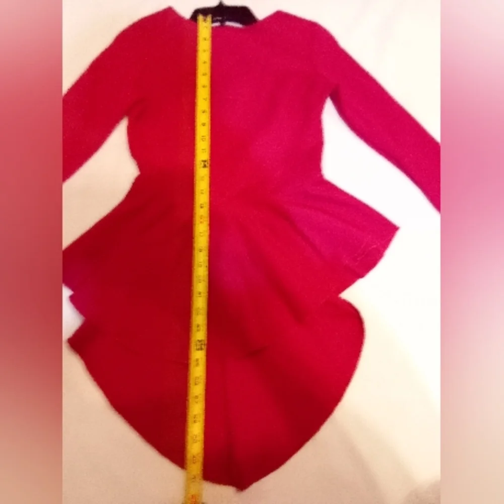 "JUST MILA" QUALITY ASYMETRICAL DRESS. - Picture 3 of 5